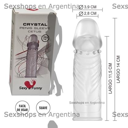 MUESTRA Funda para pene transparente